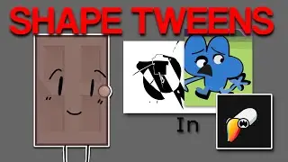 BFDI-STYLED shape tween tutorial (Toonsquid) for your object shows!