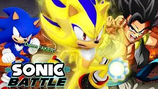 THE NEW ULTIMATE Sonic & Shadow FUSION IS HERE.. | Sonic Battle MUGEN