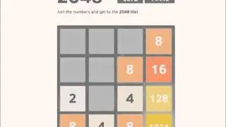 [2048] Три простых хитрости, чтобы выиграть 2048 Плитка игра-головоломка