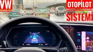 TRAFİKTE KENDİ KENDİNE GİDEN ARABA! | VOLKSWAGEN TÜM ASİSTANLARI | TEKNOLOJİ BURADA | 2021 VW CADDY