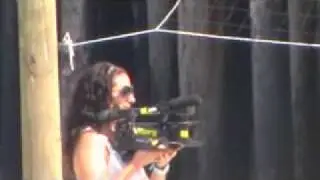 Jersey Shore Filming a scene