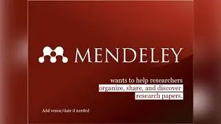 Mendeley Reference Manager: Part 1 what is Mendeley?