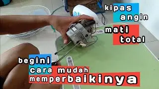 cara memperbaiki kipas angin mati total merk maspion || kipas angin maspion mati total