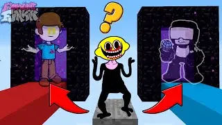 Minecraft FNF Lemon Demon : DO NOT CHOOSE THE WRONG PORTAL (Nonsense or TankMan?)