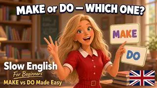 How to Use MAKE and DO in English | Easy Daily Sentences