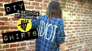 5 Seconds Of Summer DIY Shirts + Get the Look (Easy & Cheap!)