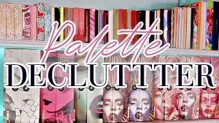 EYESHADOW PALETTE DECLUTTER! 2021