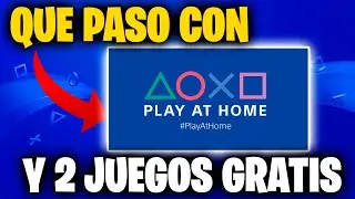 PLAY AT HOME MAYO + 2 JUEGOS GRATIS - NOTICIAS PLAYSTATION 2021