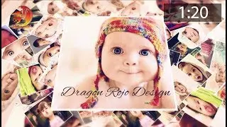 Proyecto FREE/editable After Effects CC CS6| 20 FOTOS DE BEBES| 