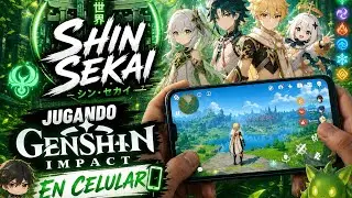 🎮 Playing Genshin Impact on my phone ☯️