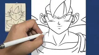 LINEART #7 CÓMO DIBUJAR A GOKU 