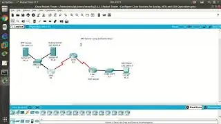 2.6.1.3 Cisco Packet Tracer 7.2 - Configure Cisco Routers for NTP Server