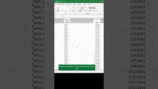 Quickly delete blank columns in Excel  