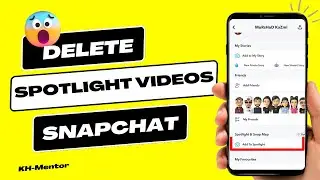 How to Delete Spotlight on Snapchat in Android/iPhone || Delete Spotlight Videos on Snapchat