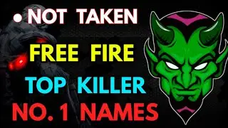Top 10 Dangerous Names for Free Fire | Top 10 Unique Names for Free Fire | Top 10 Attitude names