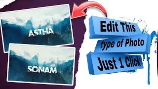 Urban jungle font photo editing  |Viral Urban Jungle Font Photo Editing | New Trending Font