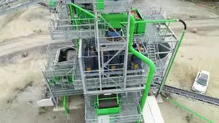 Заводы по классификации песка. SKG-Aufbereitungstechnik