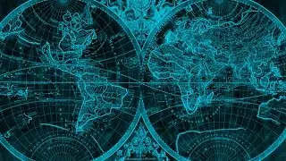 World Map - Multi Colored Unique Designs