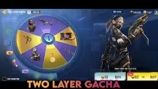 TWO LAYER GACHA LUCKY DRAW & LUCKY BOX LEGENDARY MAC10 SHADOWFALL AND WOLF CODM SEASON 1 COD MOBILE