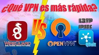 Comparamos la velocidad de las VPN: Wireguard, OpenVPN, L2TP IPSec y Qbelt