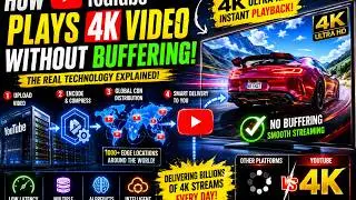How YouTube Stream 4K to Millions Simultaneously  Breaking Down YouTube Zero-Lag 4K Delivery System
