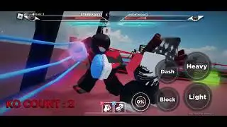 Cocky fighter gets knocked out in Roblox UNTITLES BOXING GAME