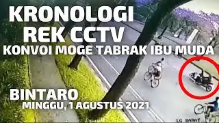 Kronologi Konvoi Moge di BINTARO Tabrak emak emak muda hingga meninggal di tempat