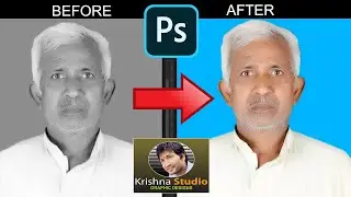 How To Colour Black and White Photo In Photoshop CC