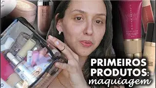 QUAIS PRODUTOS EU COMPRARIA SE EU COMEÇASSE AGORA NA MAQUIAGEM? MOSTREI E EXPLIQUEI O MOTIVO