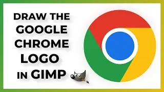 How to Draw the Google Chrome Logo in GIMP