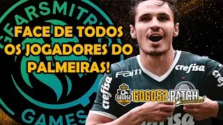 Faces dos jogadores do Palmeiras - Gogosz Patch Conmebol