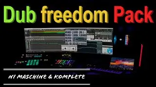 Dub freedom pack - Maschine production with midi bass and drum loops from reggae-loops.com