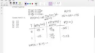 SOA Exam P Question 114 | Conditional Variance of Discrete Distribution