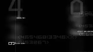 Future numbers glitch overlay 2020