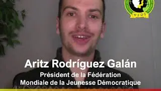 "100 ans de luttes contre l'impérialisme et pour une société sans oppression ou exploitation."