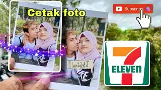 Terbaru Cara mudah Print/adrek foto di 7eleven || Taiwan