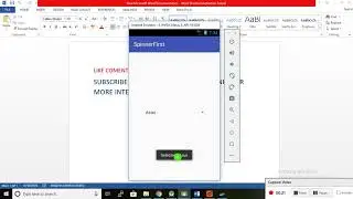 Android Spinner Tutorial With Example