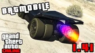GTA ONLINE: BATMOBILE / БЭТМОБИЛЬ (VIGILANTE)!