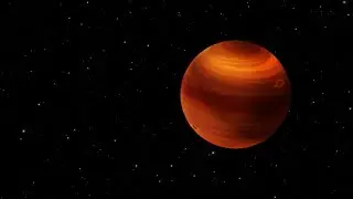 Animation of Fast-Rotating Brown Dwarf
