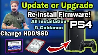 How to Update & Upgrade PS4 ! very easy method Learn in Hindi