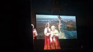 Надежда Волкова и Е. Архипова. ,, Растёт в Волгограде березка,,. ДК ,, Сатурн,,
