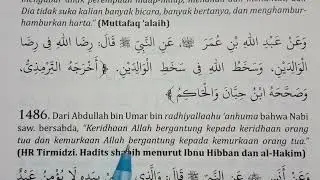 Hadits tentang Ridho Allah Bergantung kepada Ridho Orang Tua