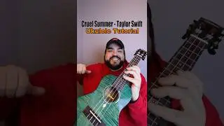 How to play Cruel Summer by Taylor Swift (Ukulele Tutorial) #shorts