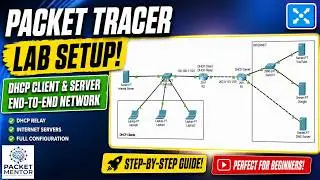 DHCP Configuration Lab | CCNA 200-301 | Cisco Packet Tracer Full Walkthrough