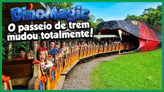 FERROVIA DINOMAGIC 🚂 Vídeo completo em 4K