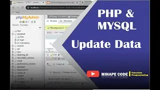 Tutorial Cara Update Data dengan PHP dan MYSQL