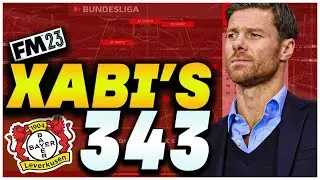 XABI ALONSO'S 343 FM23 TACTIC