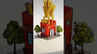 I mixed 3d and 2d 
