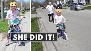 LOOK MOM! NO TRAINING WHEELS!