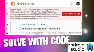 GDPR messages for apps Solved